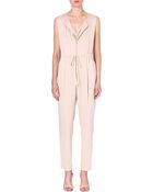 3.1 Phillip Lim Zip-front Silk Jumpsuit - Lyst