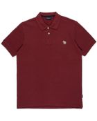 Paul Smith Burgundy Zebra Logo Polo Shirt - Lyst