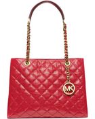Michael Kors Michael Susannah Medium Tote - Lyst