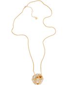 Trina Turk Large Geo Ball Long Pendant - Lyst