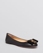 Tory Burch Ballet Flats - Chase Bow - Lyst