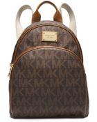 Michael Kors Jet Set Travel Logo Small Backpack - Lyst