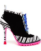 Sophia Webster Suede And Leather Katy Boot - Lyst