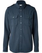 Maison Margiela Cotton-Wool Utility Shirt - Lyst
