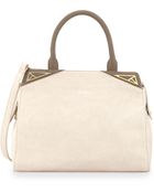 Danielle Nicole Two-Tone Faux-Leather Tote Bag - Lyst
