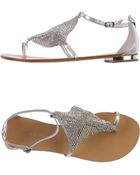 Lola Cruz Thong Sandal - Lyst