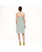 J.Crew Petite Mindy Dress In Silk Chiffon - Lyst