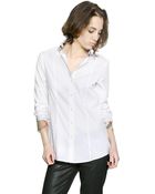 Burberry Brit Checked Cotton Poplin Shirt - Lyst