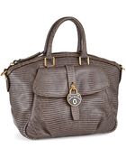 Dooney & Bourke Snakeskin Textured Shoulder Bag - Lyst