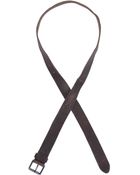 Stefanel Washed Leather Belt - Lyst