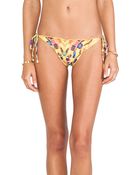 Vix Ripple Tie Bikini Bottom - Lyst