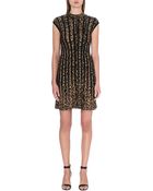 Roberto Cavalli Knitted Leopard Pattern Dress - Lyst