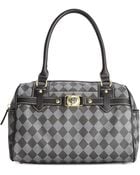 Marc Fisher Check Mate Large Satchel - Lyst