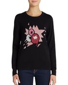 French Connection Crackerberry Pop Sweater - Lyst