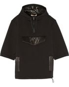 Christopher Kane Shell-Trimmed Neoprene Hooded Jacket - Lyst