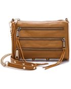Rebecca Minkoff Mini 5 Zip Bag - Lyst