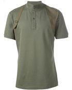 Alexander McQueen Military Polo Shirt - Lyst