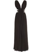 Azzedine Alaïa Cutout Side Strappy Gown - Lyst