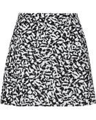 Theory Lonati Broderie Anglais Cotton Mini Skirt - Lyst