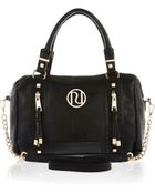 River Island Black Soft Bowler Bag - Lyst