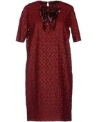Maurizio Pecoraro Short Dress - Lyst