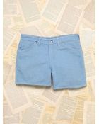 Free People Vintage Denim Shorts - Lyst