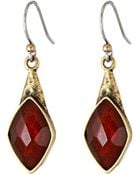 Lucky Brand Set Stone Drop Earring - Lyst