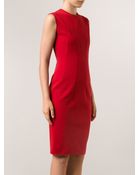 Lanvin Shift Dress - Lyst