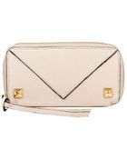 Linea Pelle Grayson Zip Wallet - Lyst