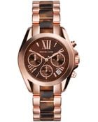 Michael Kors Bradshaw Rose-plated Watch - Lyst
