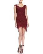 Free People Sleeveless Lace Slip W/ High-Low Hem - Lyst