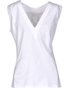 Balenciaga Sleeveless Tshirt - Lyst