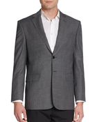 Saint Laurent Regular-Fit Two-Button Tweed Wool Sportcoat - Lyst