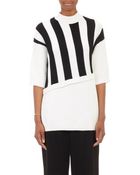 3.1 Phillip Lim Stripe Layered-Look Sweater - Lyst