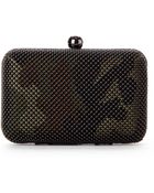 La Regale Black Camo Print Mesh Minaudiere - Lyst