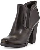 Prada Linea Rossa Gored Napa Ankle Boot - Lyst