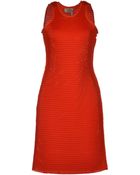 Lanvin Knee-Length Dress - Lyst