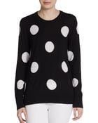 Equipment Shane Dot Wool Sweater - Lyst