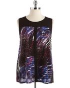 Joseph A Plus Printed Tank Top - Lyst
