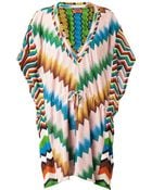 Missoni Mare Chevron Multi Knit Kaftan - Lyst