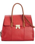 Tommy Hilfiger Convertible Top Handle Bag - Lyst