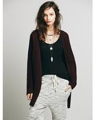 Free People Womens Ladder Back Cardi - Lyst