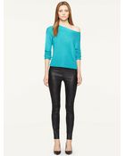Ralph Lauren Black Label Silk-Cashmere Sweater - Lyst