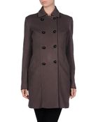 Daniele Alessandrini Coat - Lyst