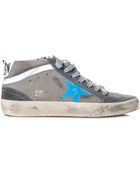 Golden Goose Deluxe Brand Mid Star Leather Trainers - Lyst