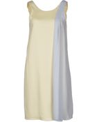 Emporio Armani Short Dress - Lyst