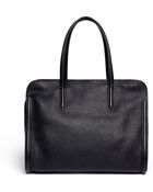 Alexander McQueen Padlock Leather Tote Bag - Lyst
