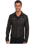 Calvin Klein Jeans Coated Denim Jacket - Lyst