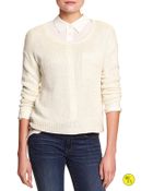 Banana Republic Factory Sequin Sweater - Lyst