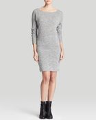 Three Dots Heathered Knit Dress - Lyst